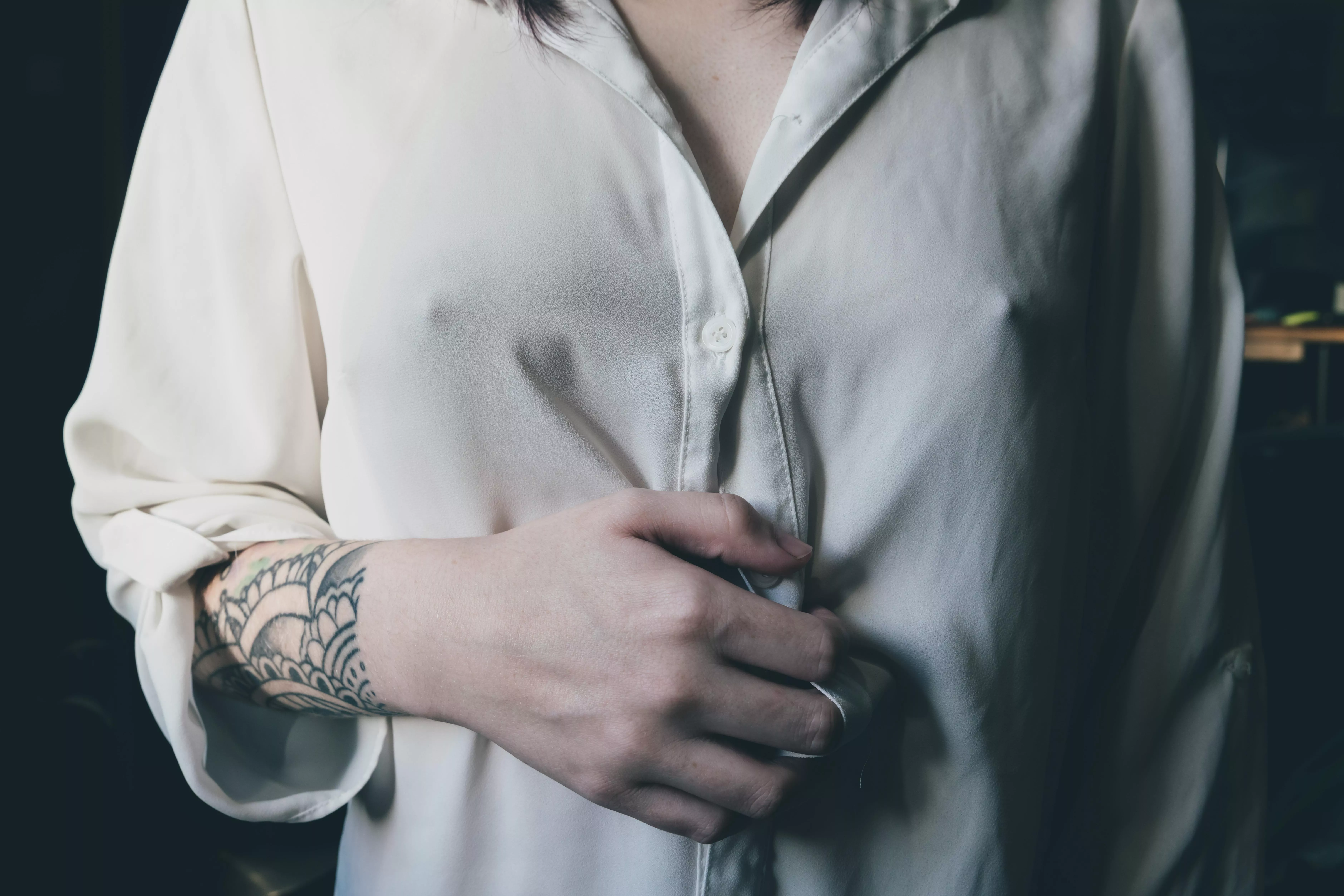 I love how my nips look in a white shirt