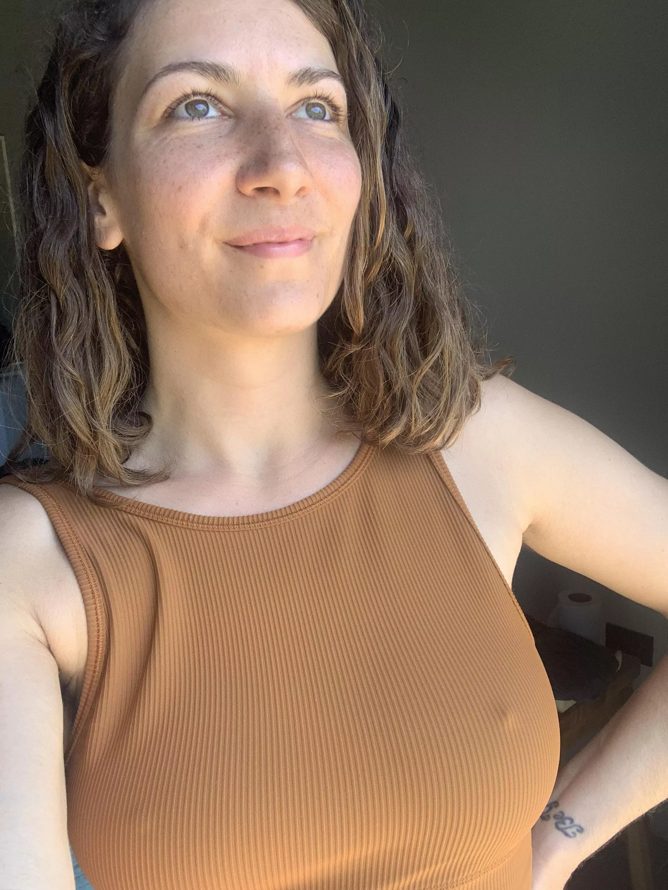 I’m getting so freckled ☺️ [f]