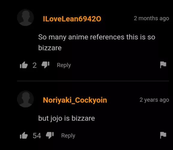 Is that a Jojos Reference