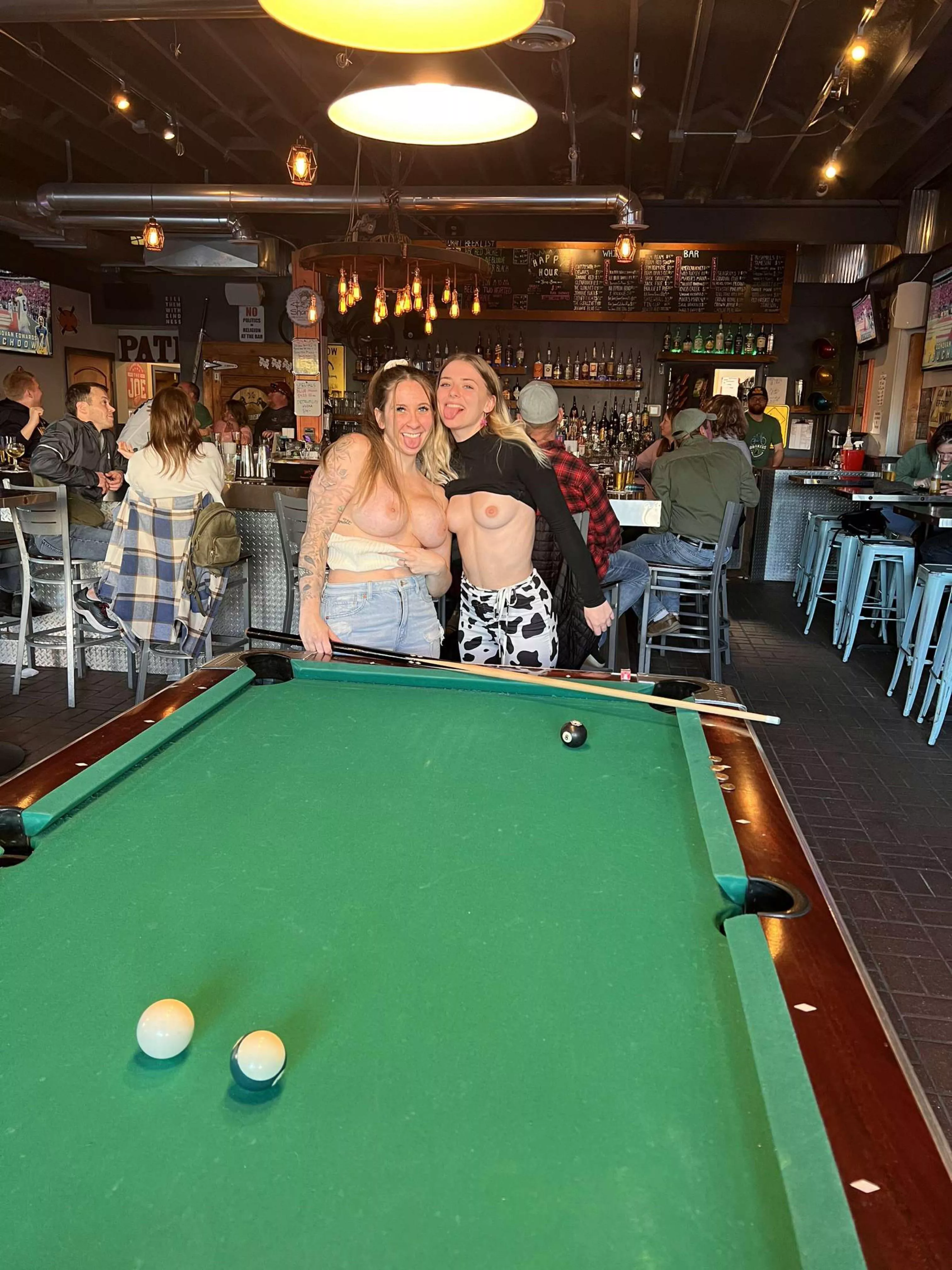 It’s a dream of mine to fuck on a pool table