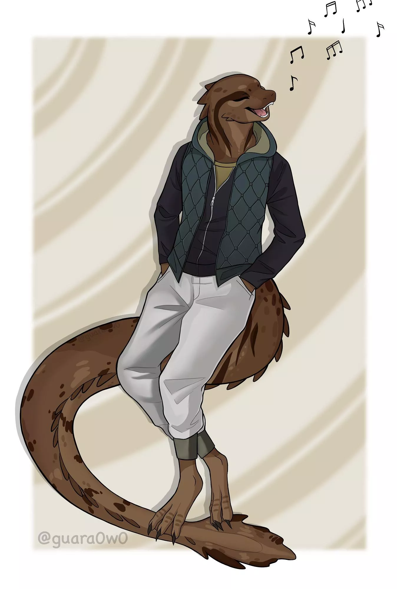 Just singing ♫♫ (art by me)