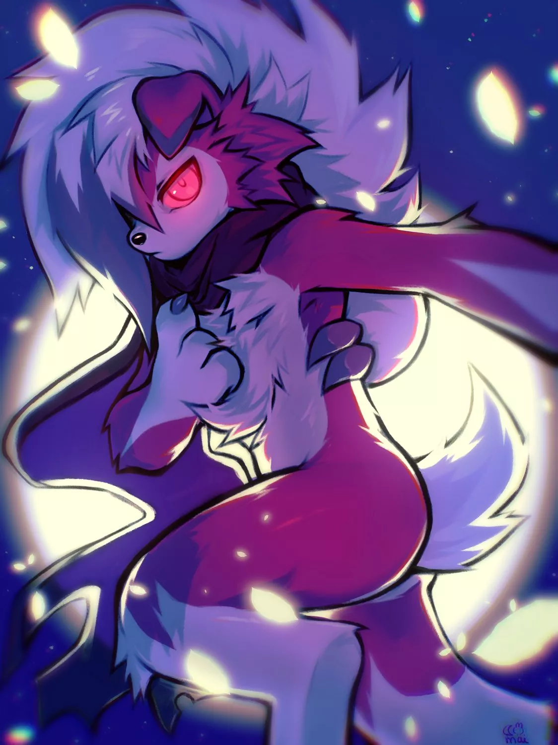 Midnight Lycanroc [maimoonrabbit]