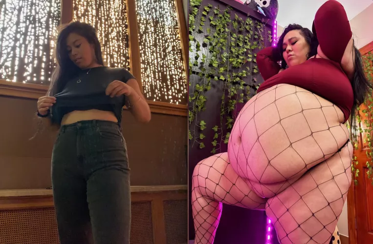 My pussy has more fat on it now than I used to have on my whole body 🙈