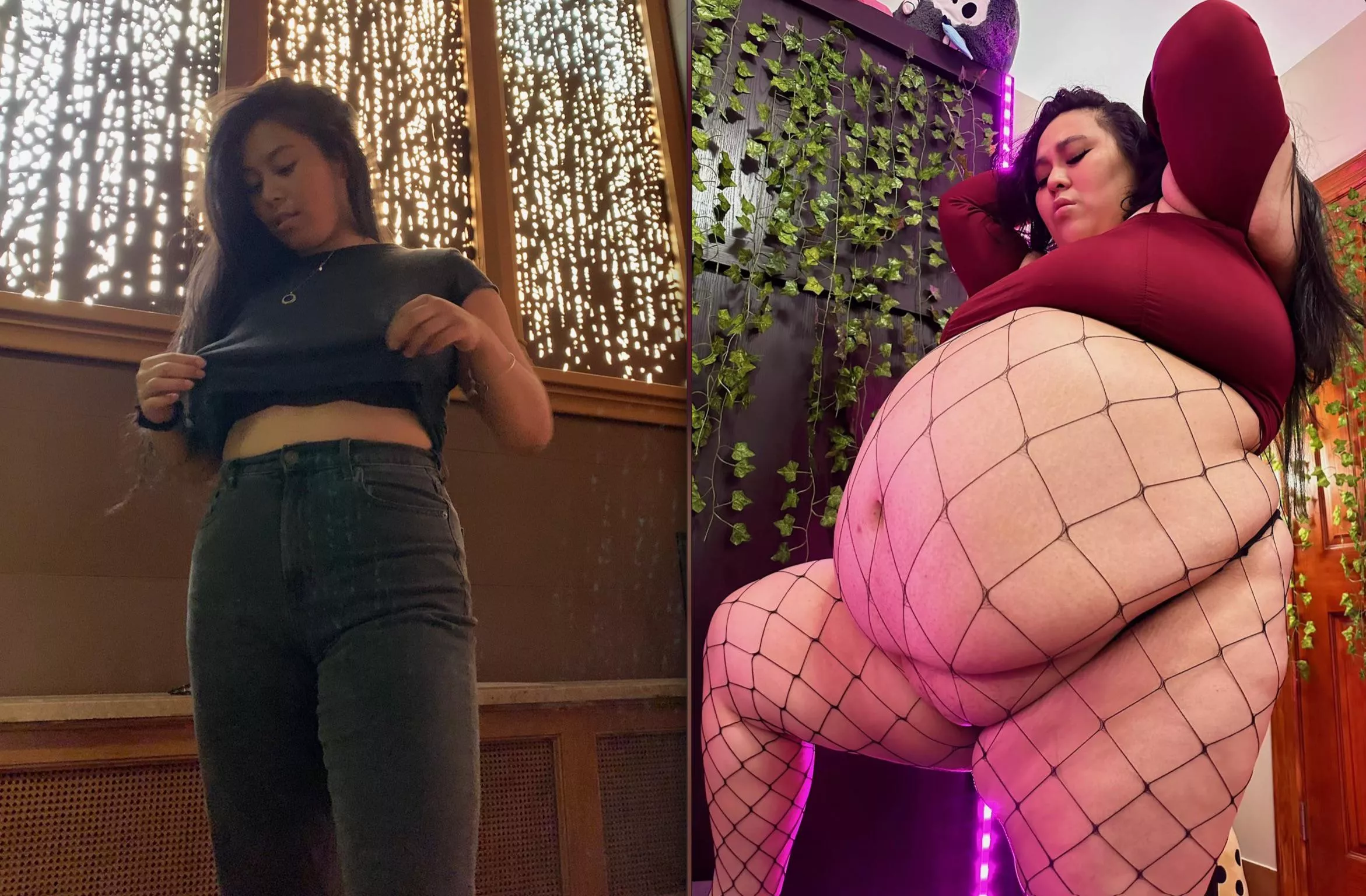 My pussy has more fat on it now than I used to have on my whole body 🙈