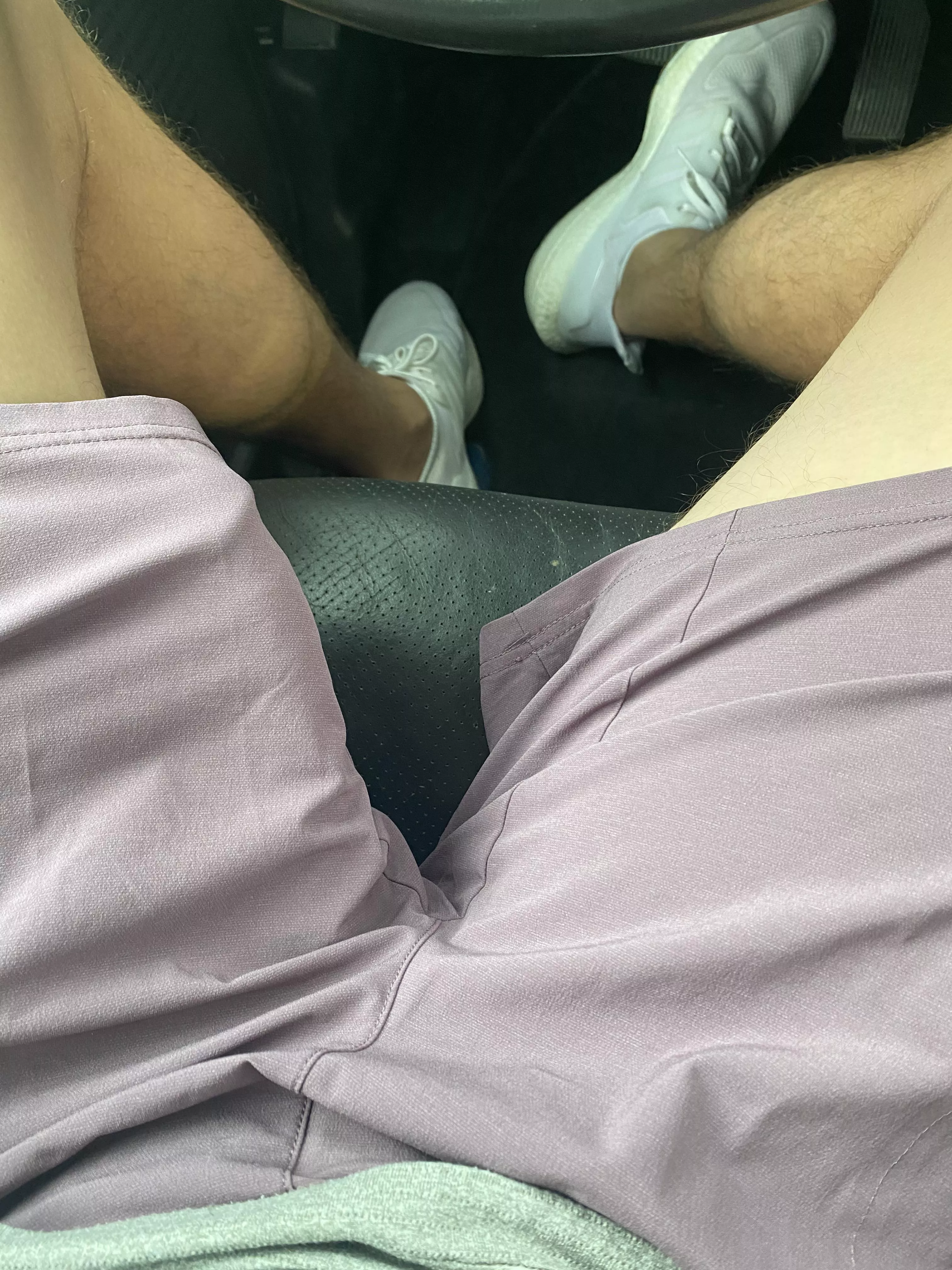 On the way to the gym