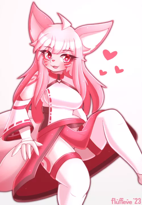 Sayuri 💗 (Art by me: @fluffeve on Twitter)