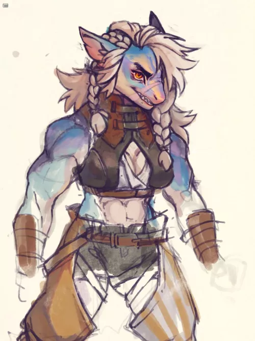 Shark sketch (art by me)