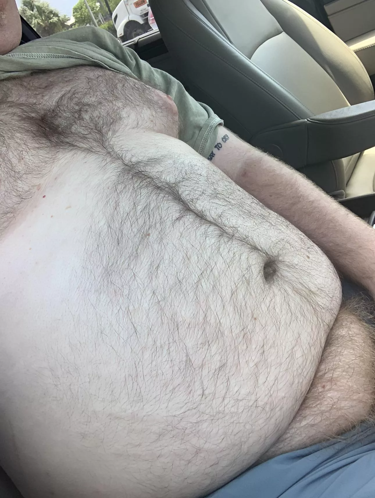 So hot down here in Florida, my clothes are just melting off! 🥵