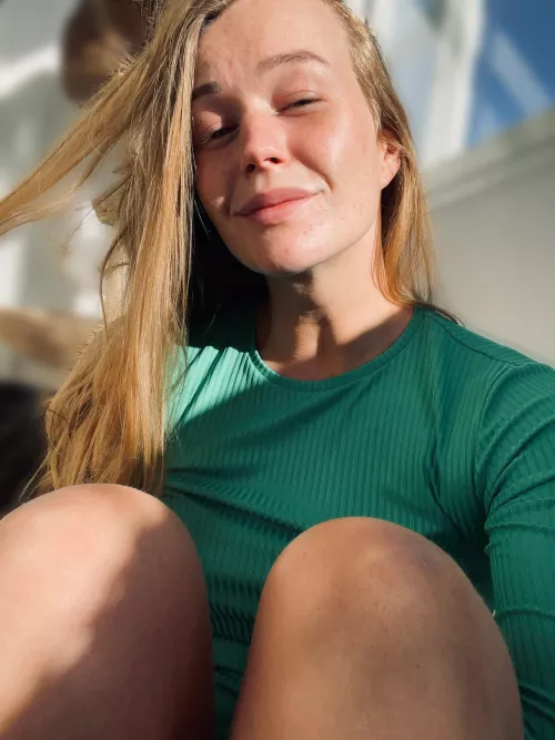 Sun in denmark is so welcome.