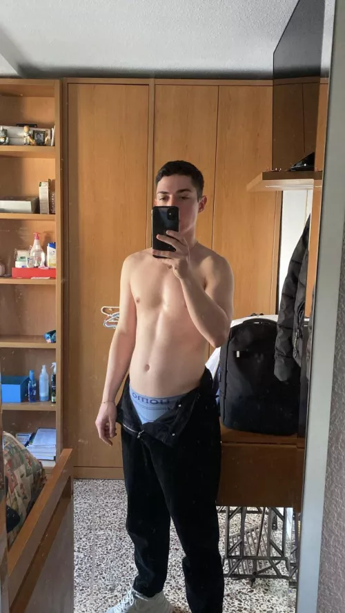 Taking my clothes off