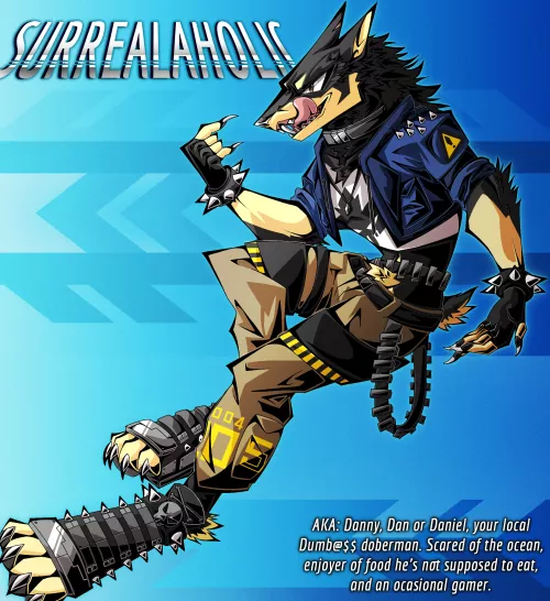 Trying to flesh my sona out more.