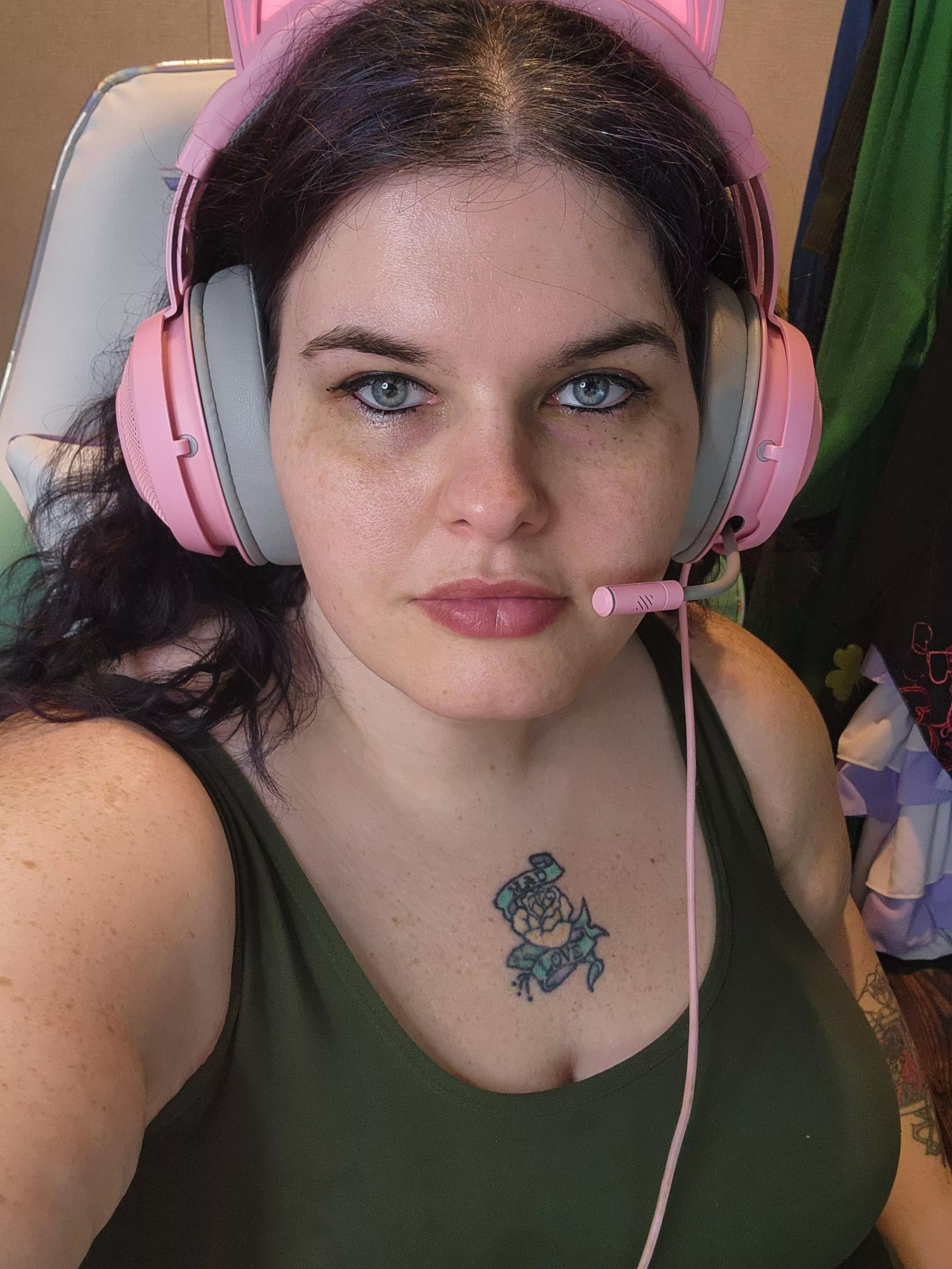 updated pic of progress from fillers, tanning, and Permanent eyeliner