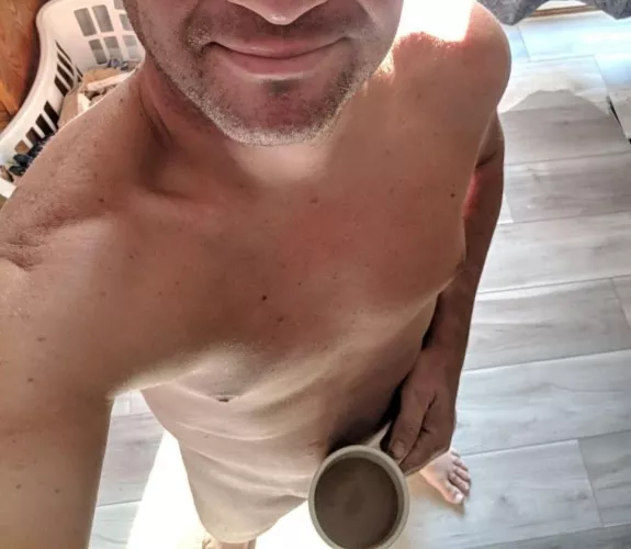 [43]. enjoying the morning coffee