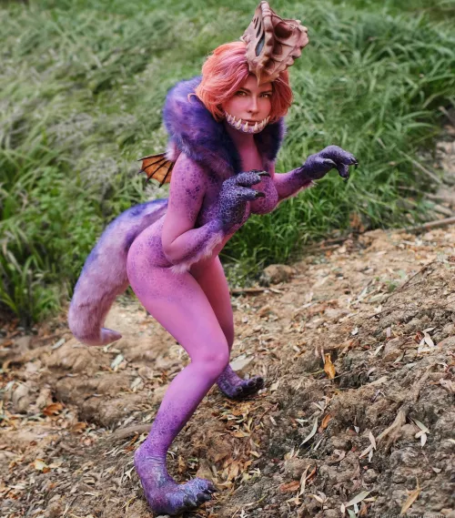 Anjanath (Monster Hunter), by JannetIncosplay.~