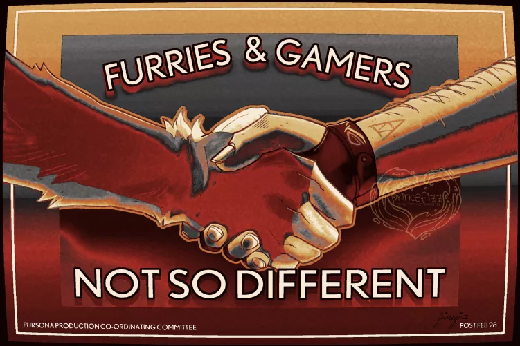 ANOTHER paw-paganda piece I was commissioned to do by the original commissioner! [My Art}