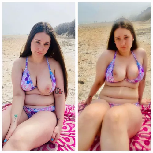 Beach tits and rolls
