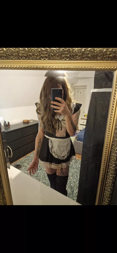 Because every femboy has to have a maids outfit! 🥰