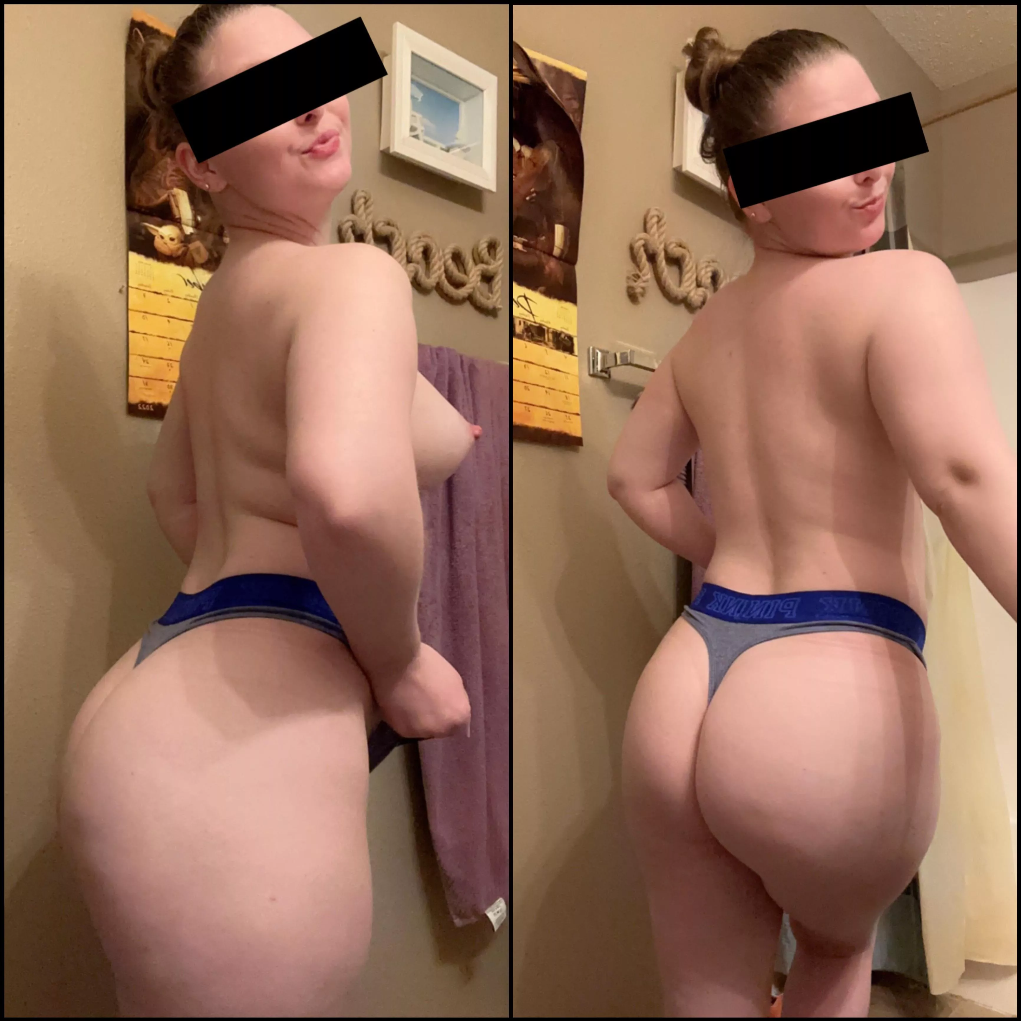 Booty rubs and where ever your fingers slide into are needed right now 🤤