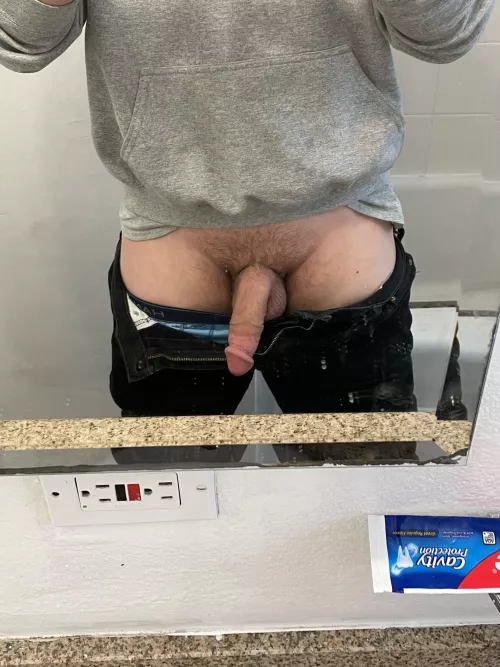 Bursting out of the jeans