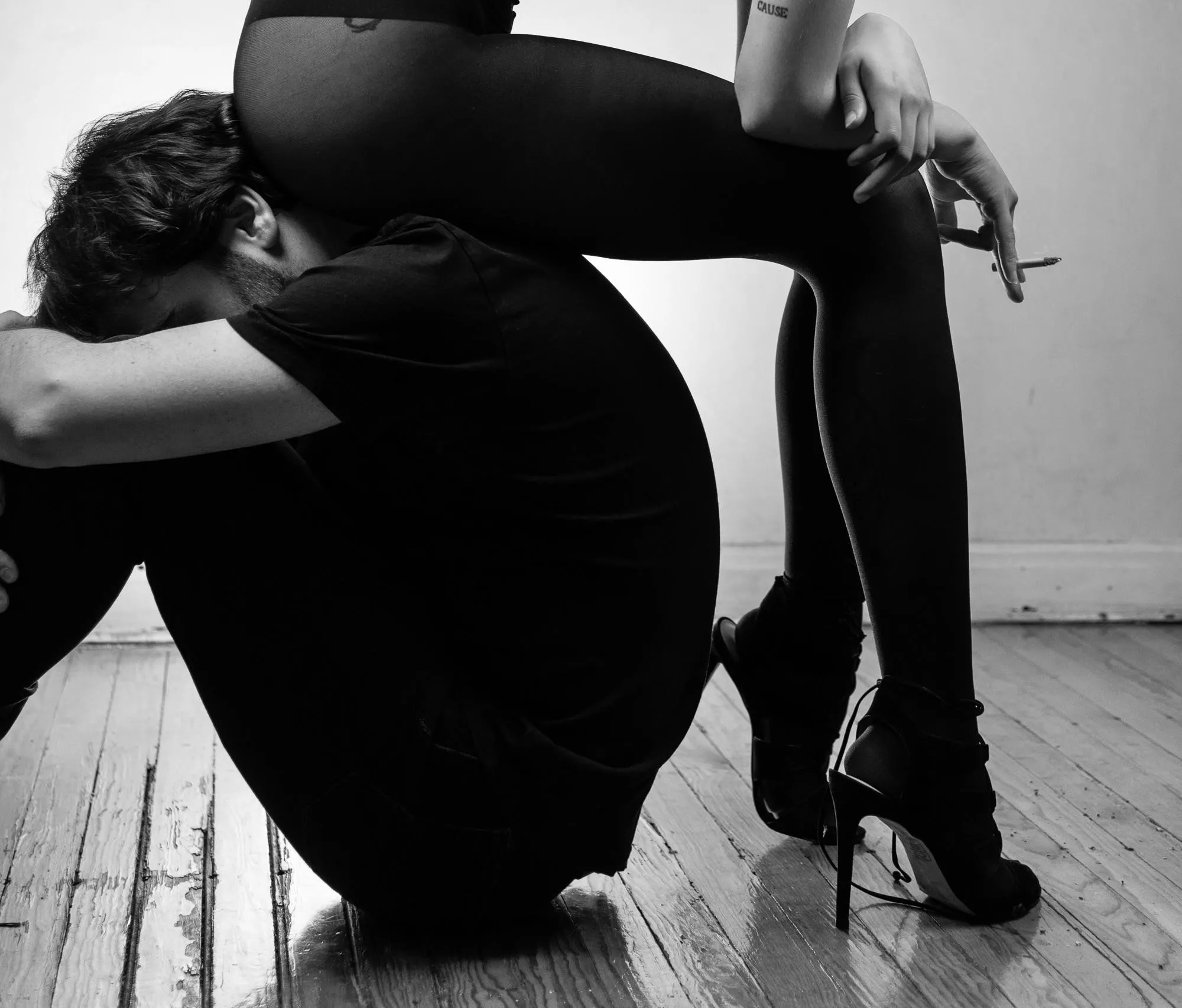 Can I sit on you while I smoke my cigarette ?