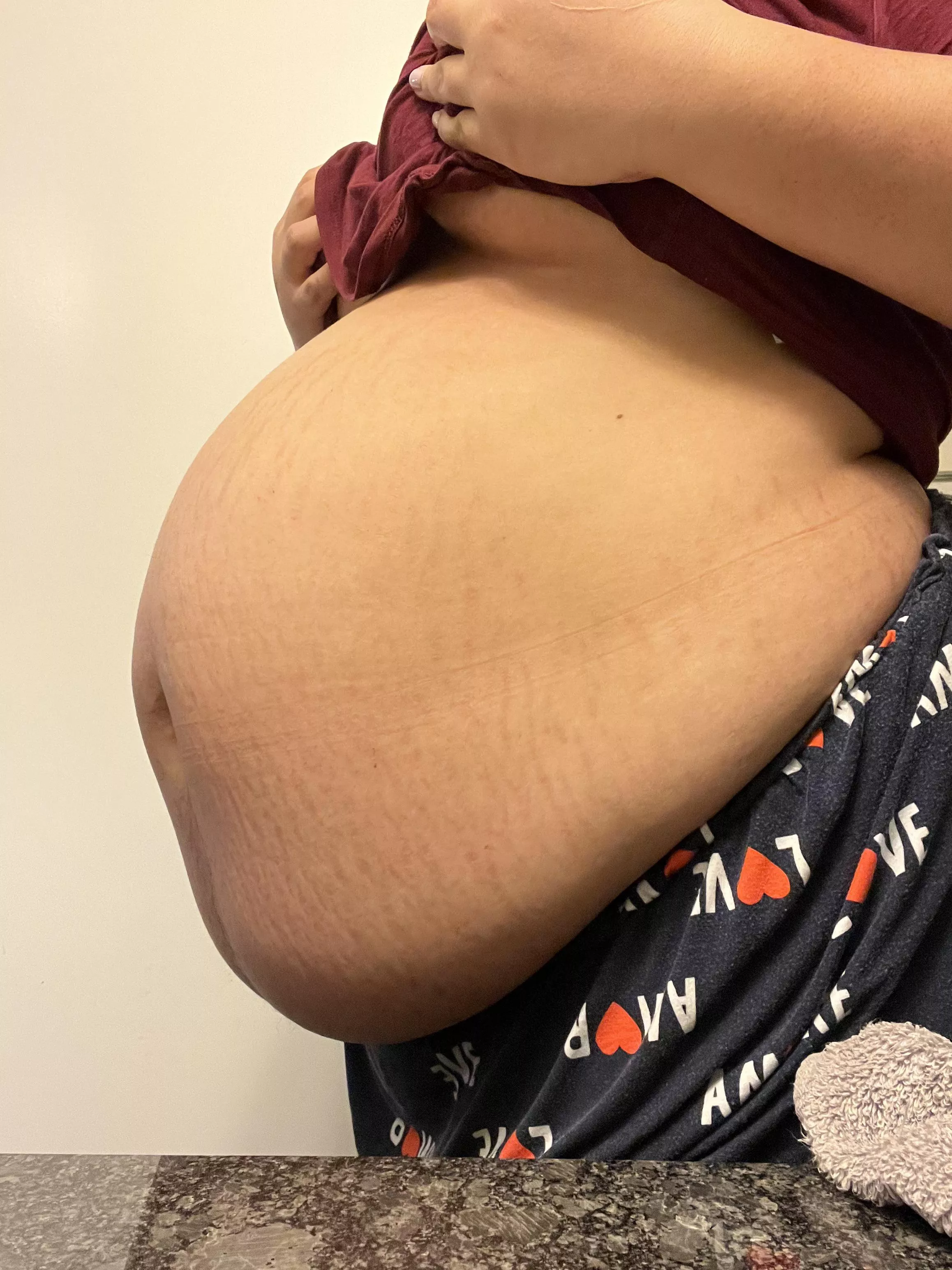 Can my belly get any bigger?