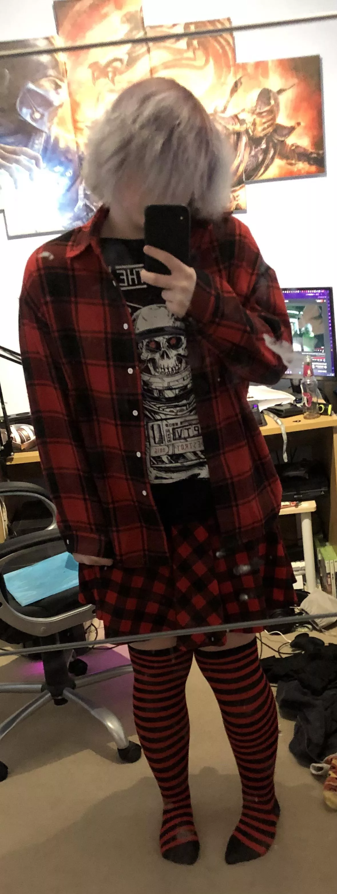 Do I look good in red and black?