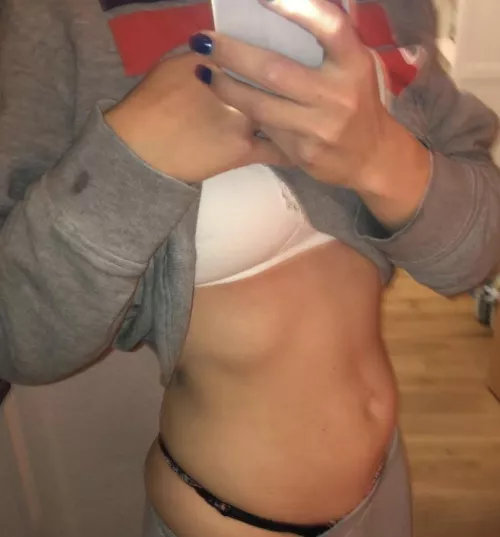 Do you like my tummy?