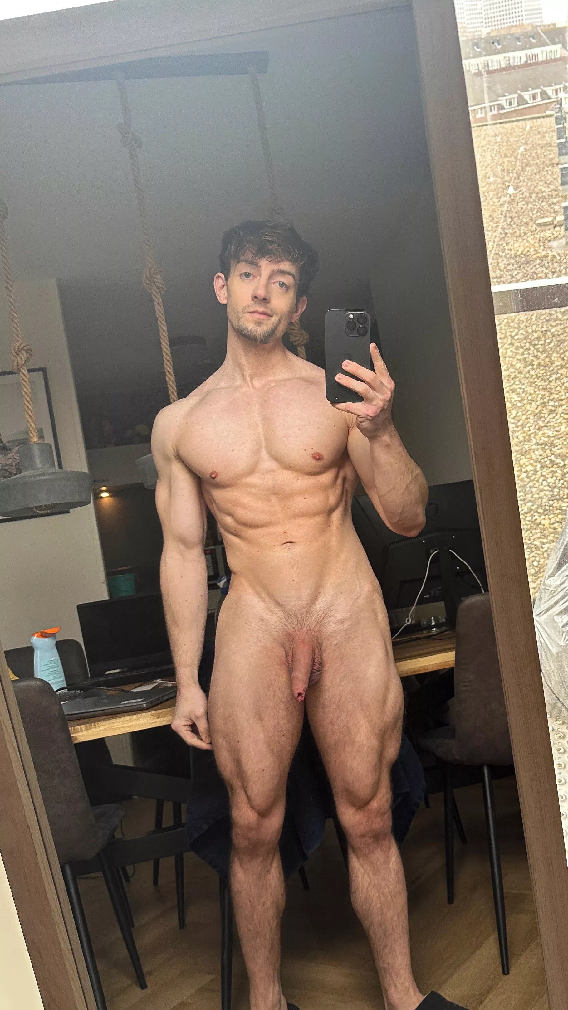 Dutch athlete showing off the softie