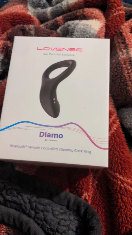 excited to use this remote controlled cock ring. Now I can be tortured over long distance at the swipe of a button