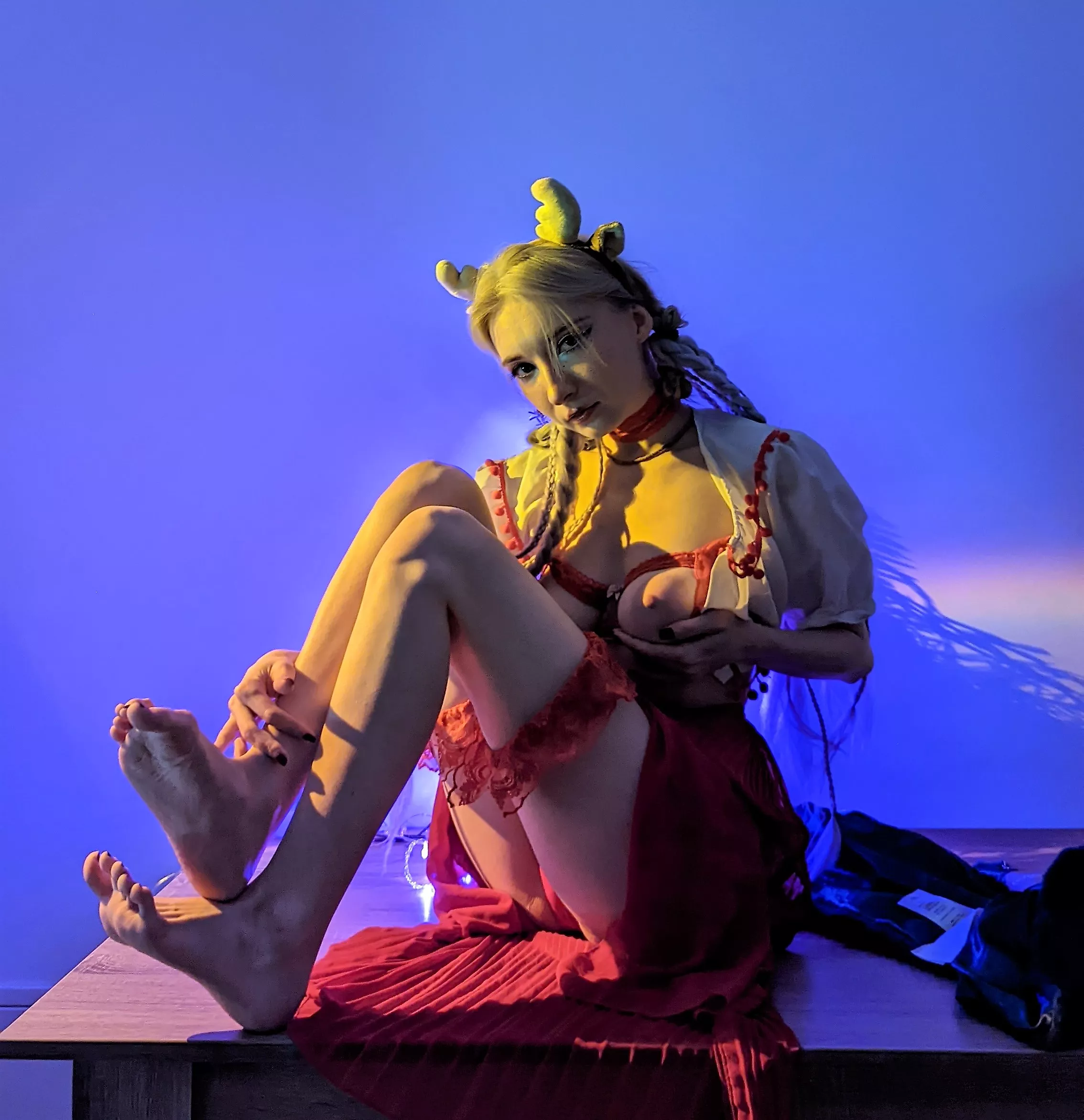 FInish on my feets oc