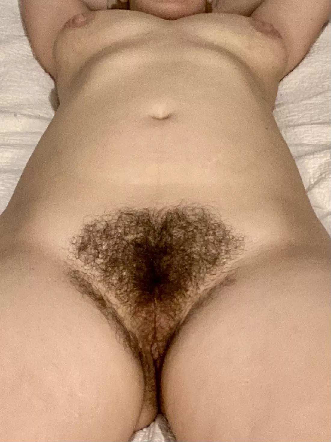 Full bush and a soft warm body ready to play