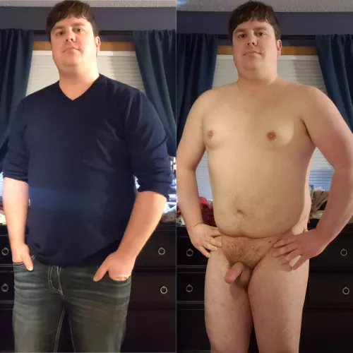 Fully clothed to fully nude