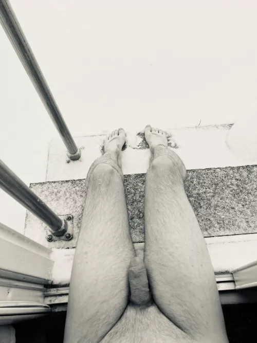 Hanging out in the snow