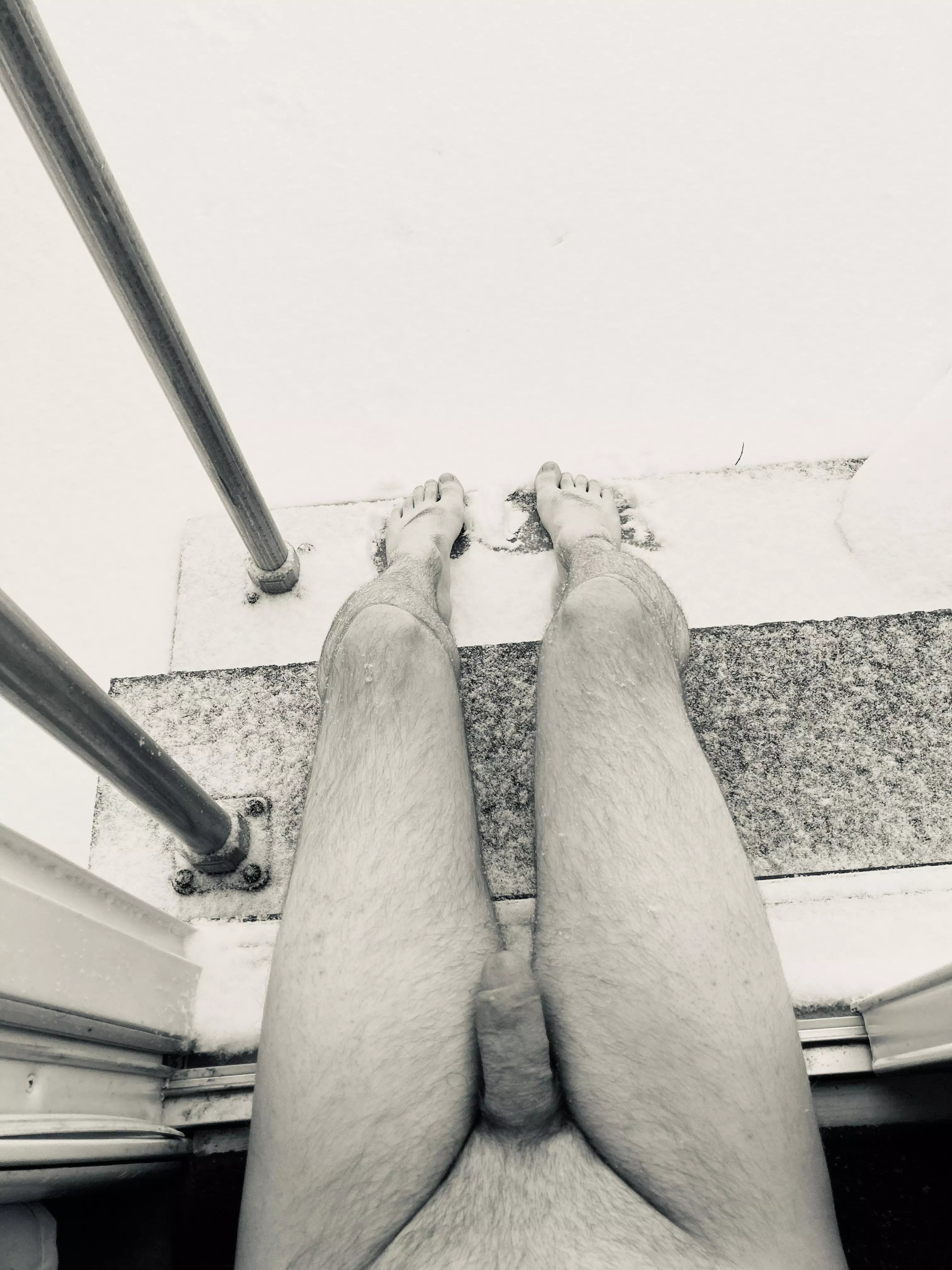 Hanging out in the snow