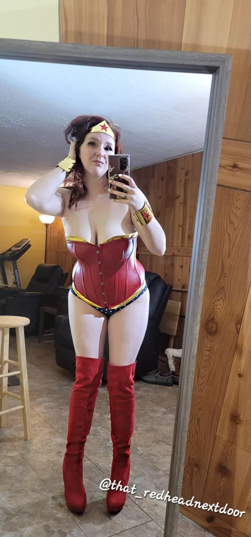 Have no fear! wonder woman is here 😘