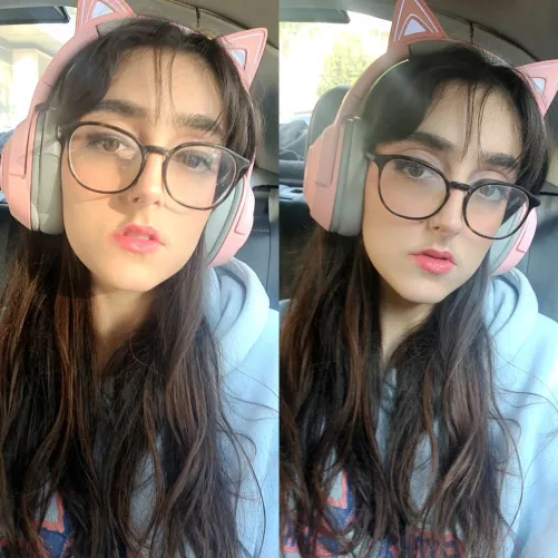 I felt cute in this car ride so here you go!