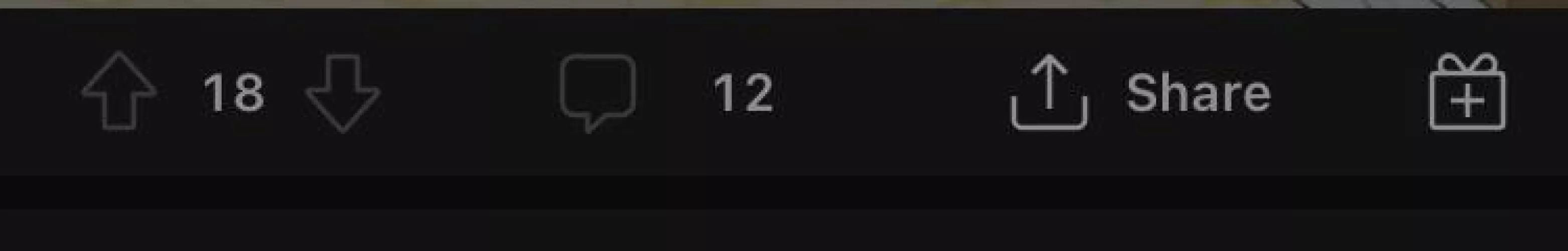 I figure you guys may know this, what does it mean when the outline for up, down and comment are darker on mobile, and I am not allowed to up or down vote?