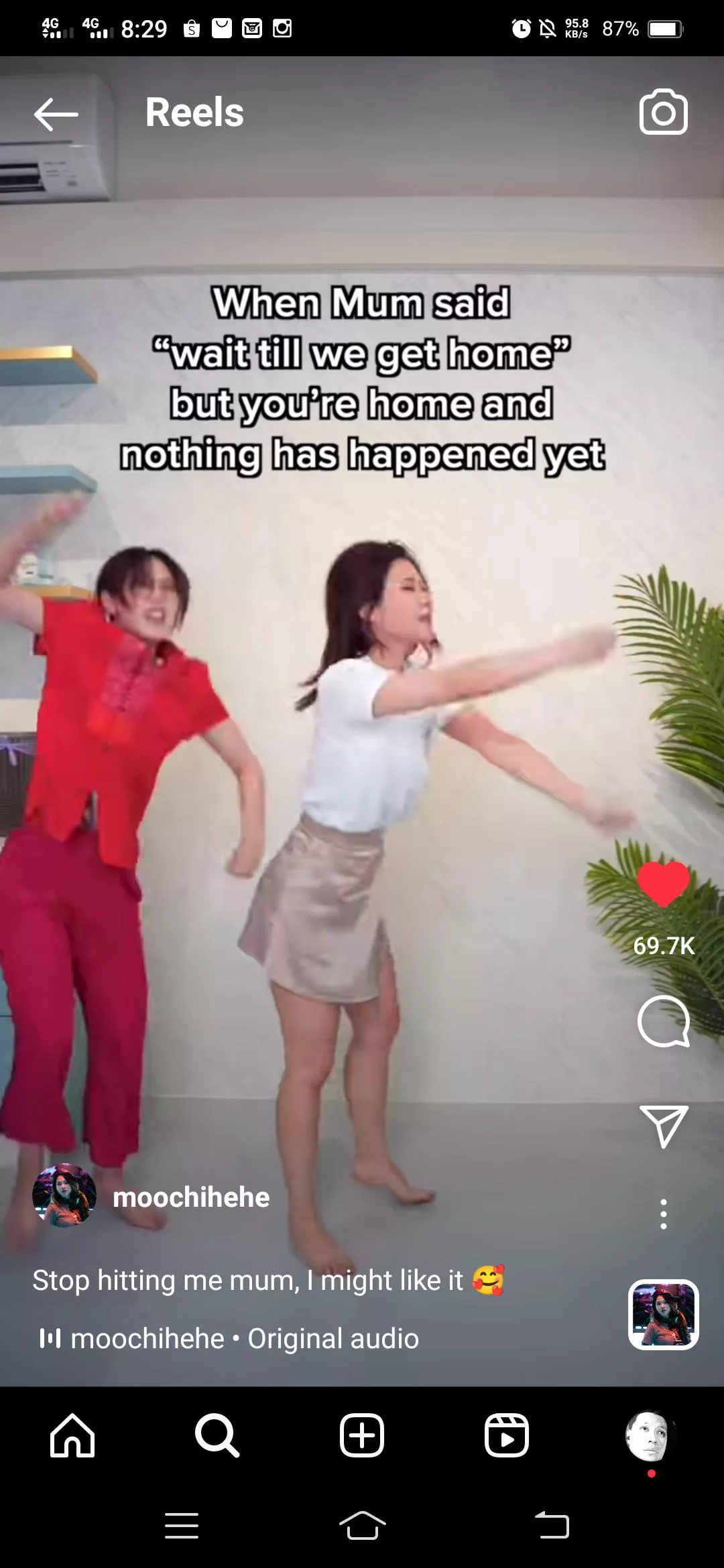 I like her caption. Gives you an idea whats gonna happen next. Lesbian moms fucks their daughters with strap on dildo's!