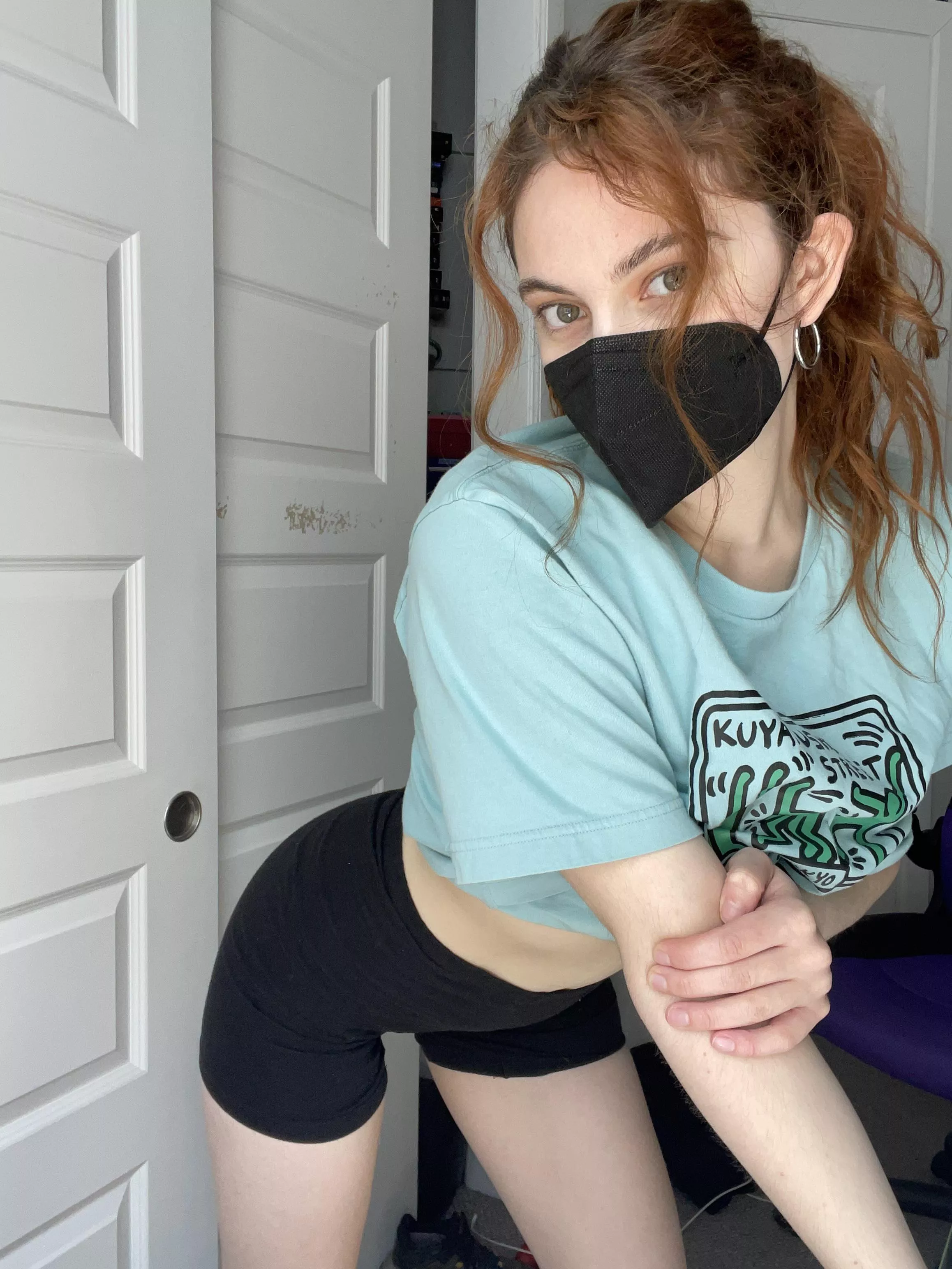 I thought I looked pretty today (: