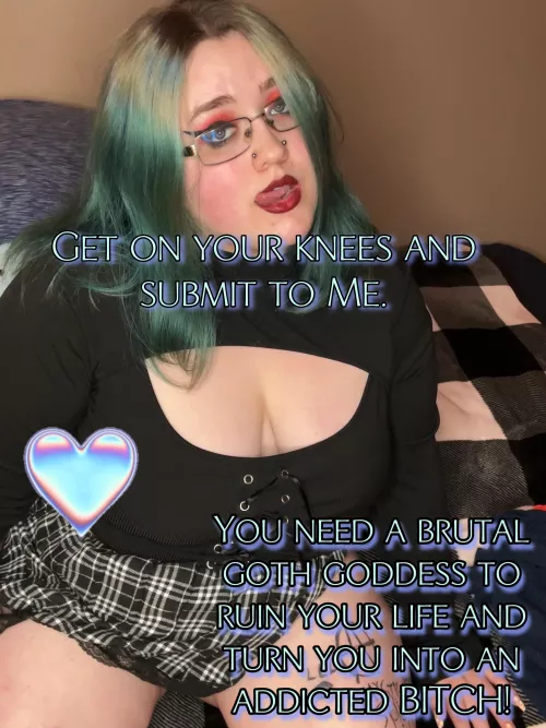 I want to take complete control over your mind body & soul. Do you think you can fucking handle that?