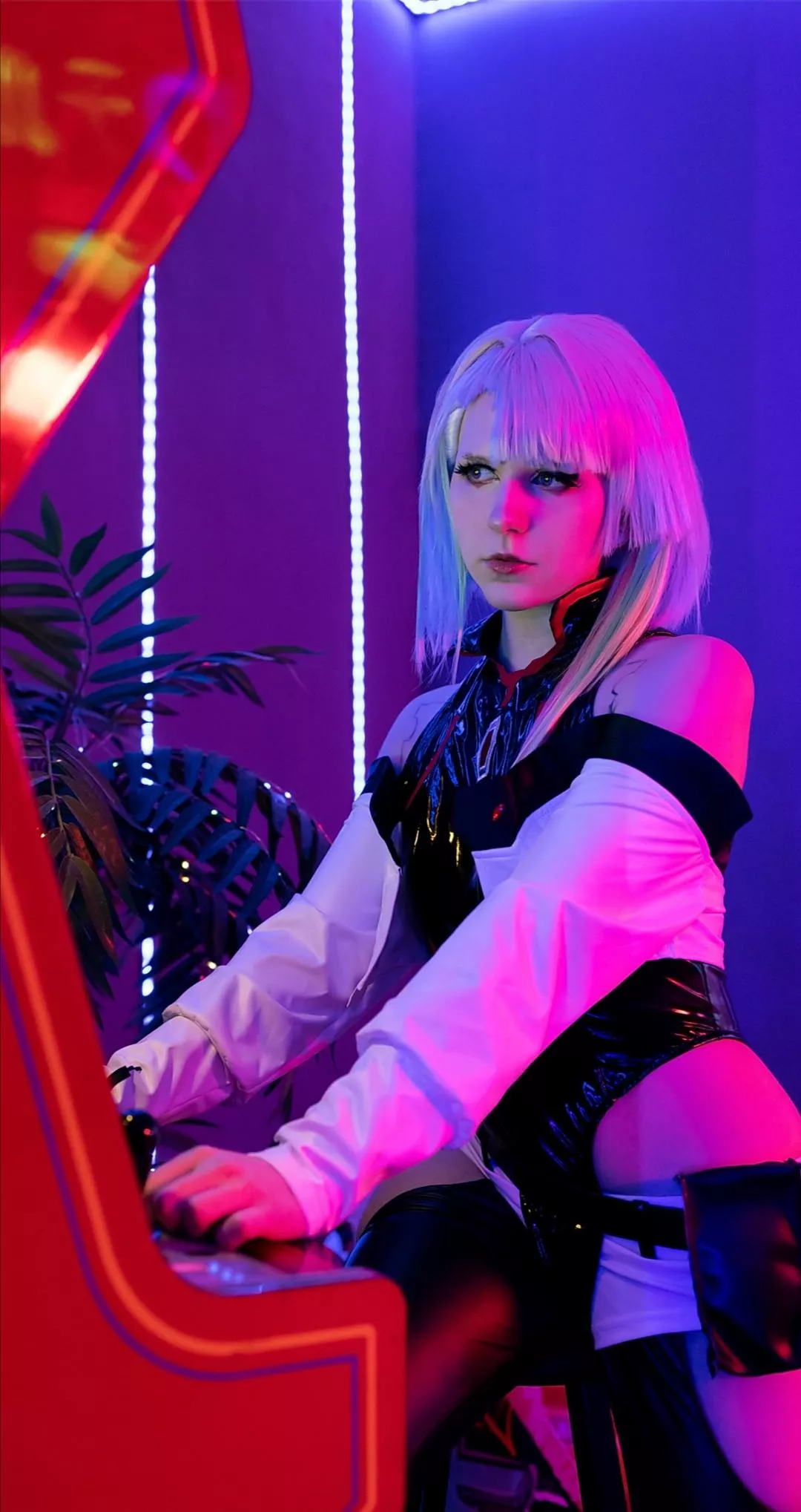 If you win against me, you can try your luck in bed~ Lucy from Cyberpunk Edgerunners by me