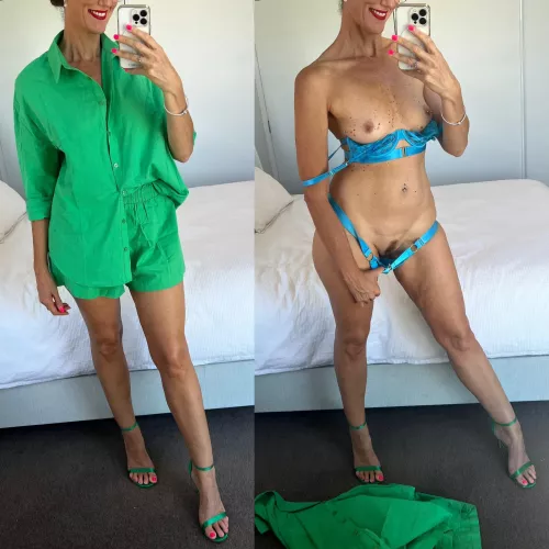 Im always wearing a surprise underneath