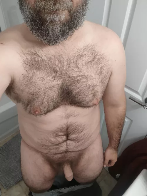 it's getting hard to see my smile under the moustache lol