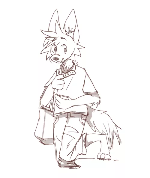 Just a sketch by me (@B3LLH0UND on twitter)