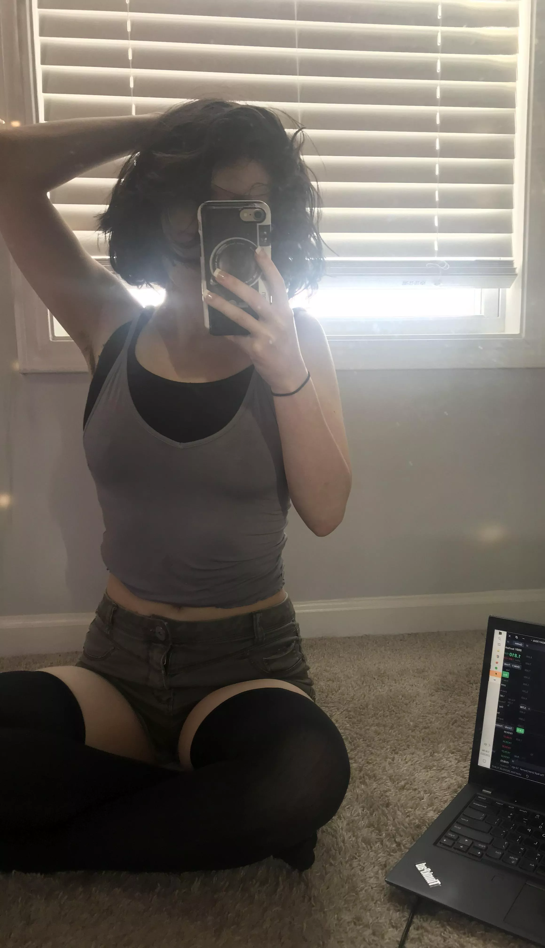 Just chillin on the floor