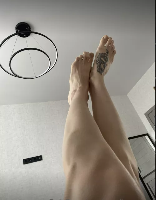 Just teasing you… wanna foot job?👅 [OC]