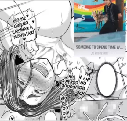 LF Mono Source:1girl, black hair, ahegao, milf, large breasts, 