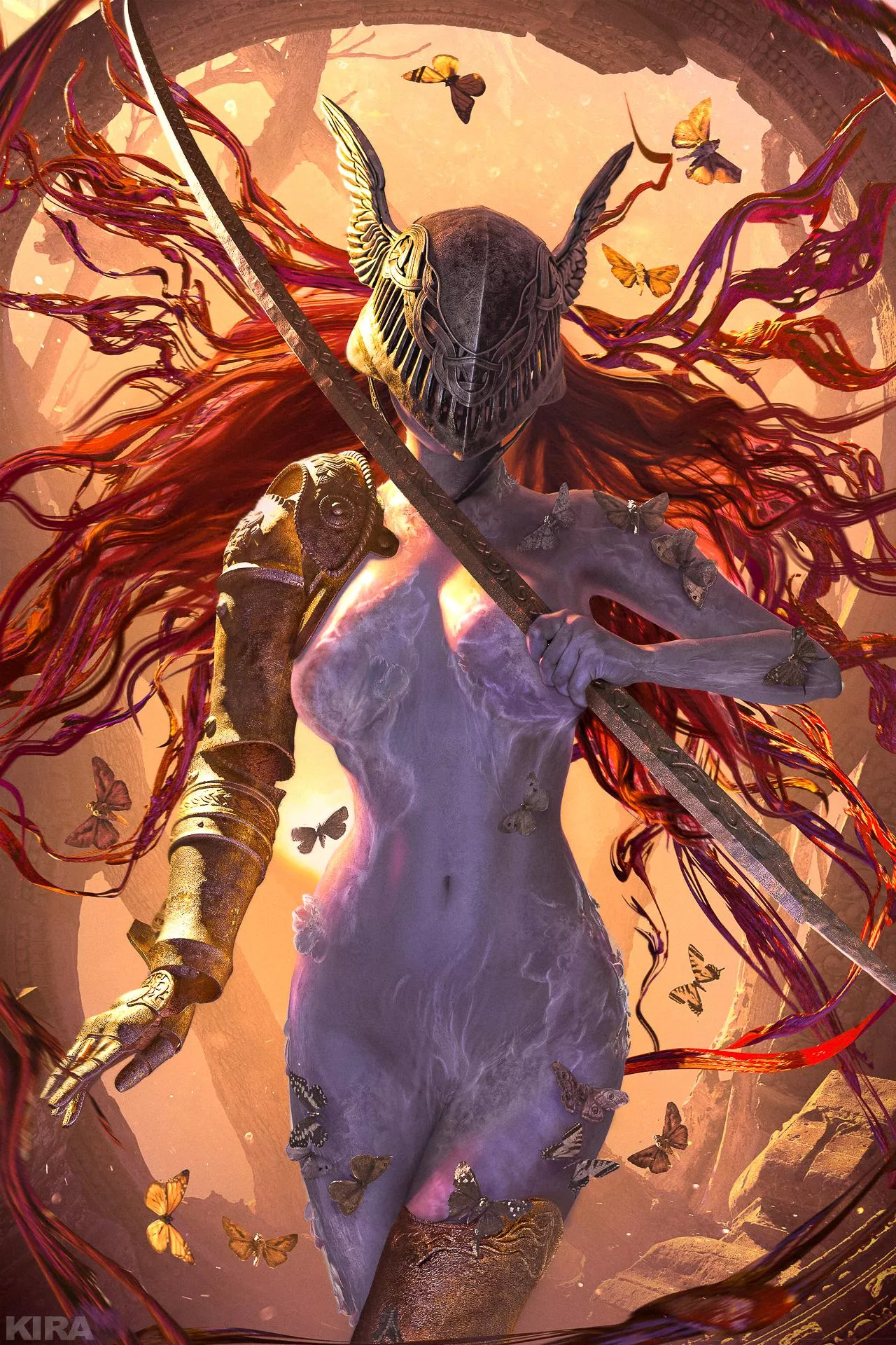 Malenia Blade of Miquella from Elden ring by itsclaire.sea