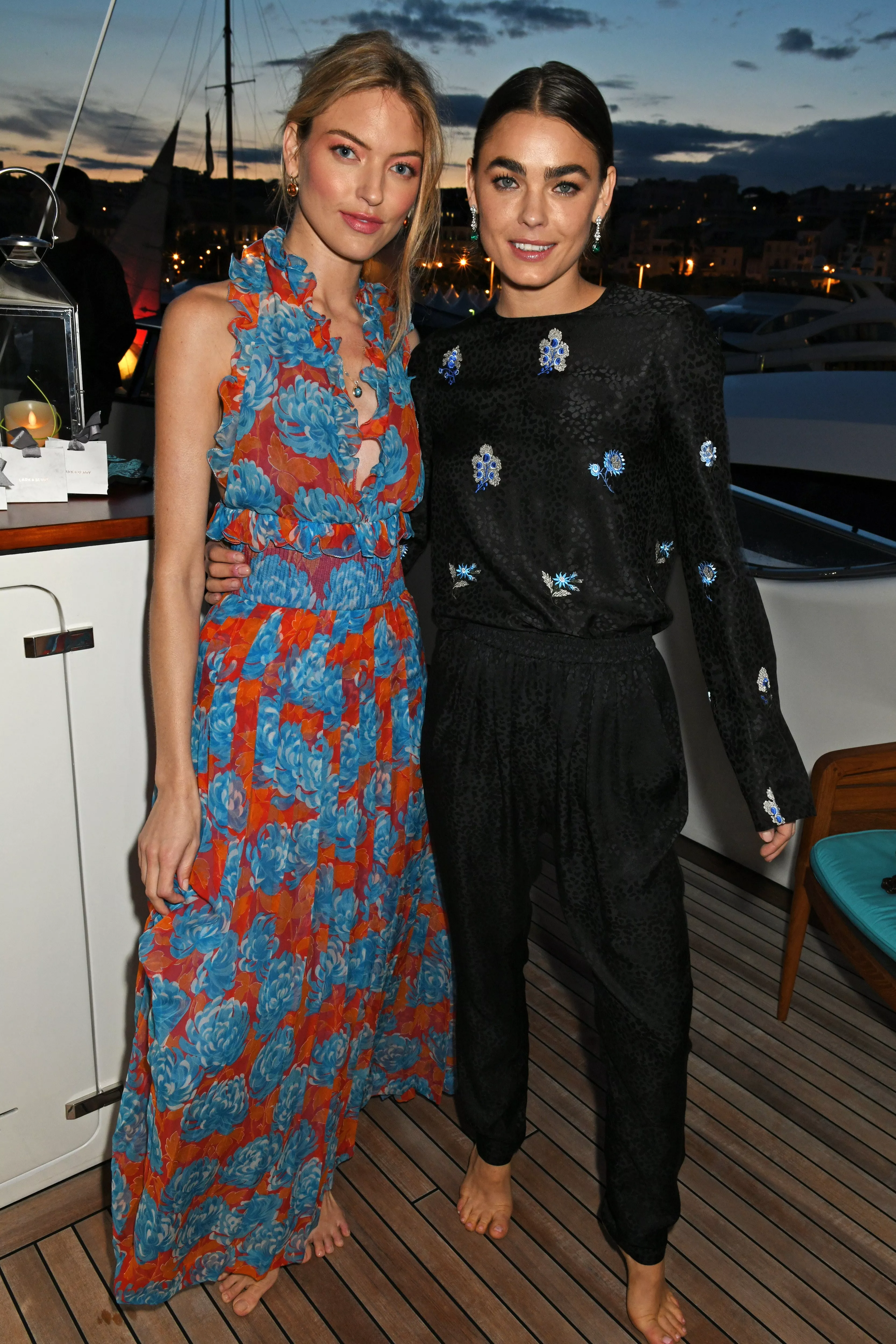 Martha Hunt and Bambi Northwood-Blyth