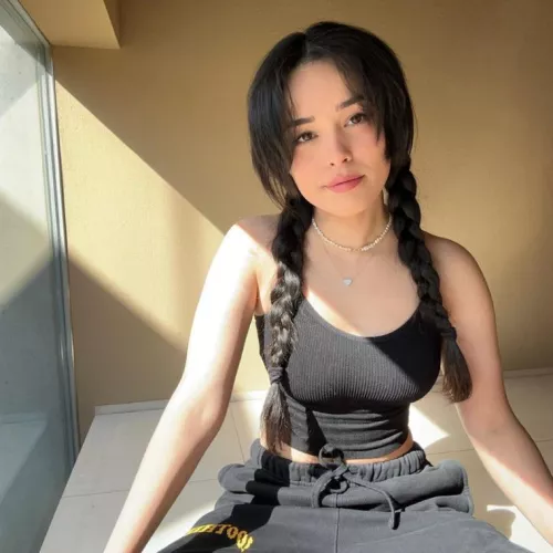 Milking myself for Valkyrae